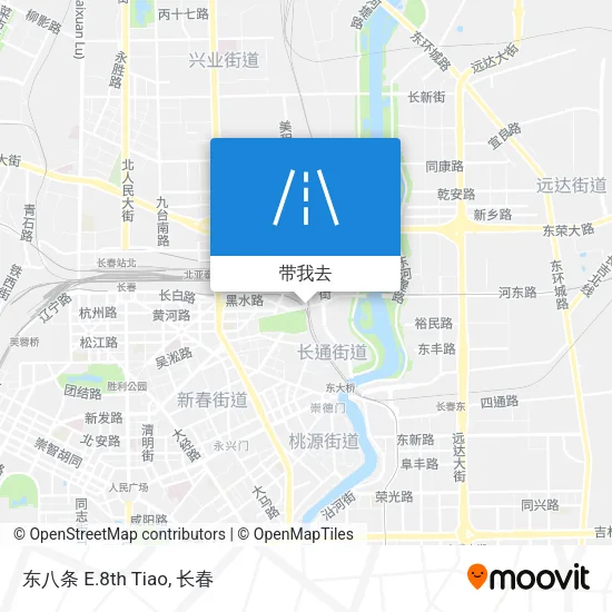 东八条 E.8th Tiao地图