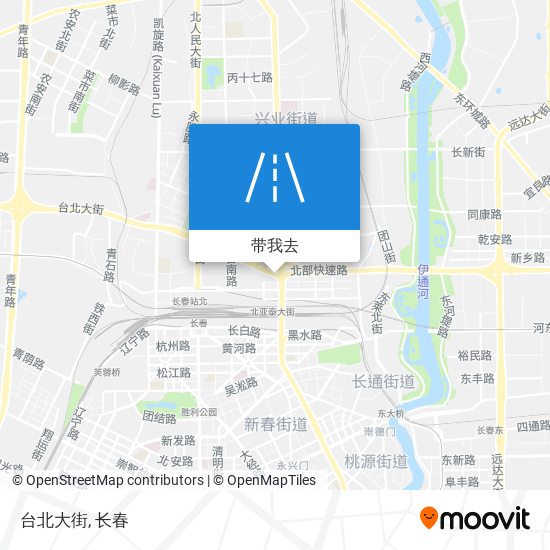 台北大街地图