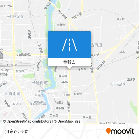 河东路地图