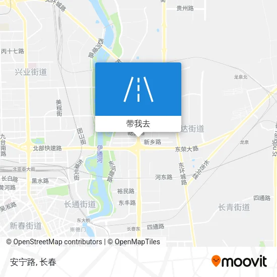 安宁路地图
