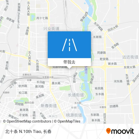 北十条 N.10th Tiao地图
