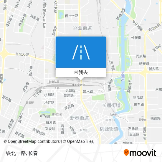 铁北一路地图