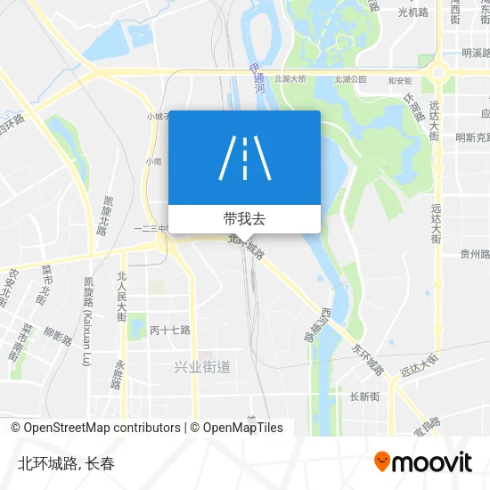 北环城路地图