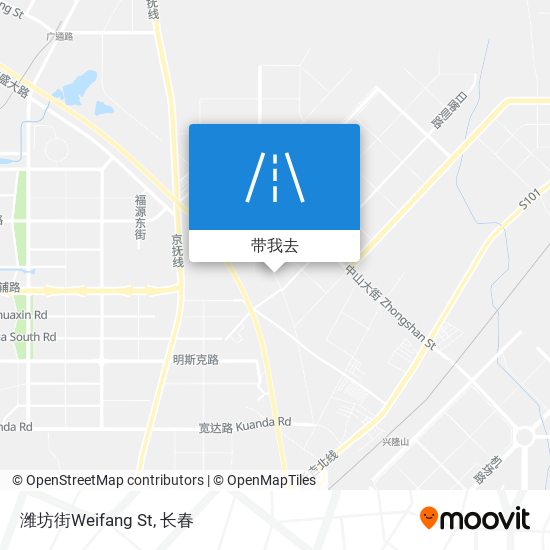 潍坊街Weifang St地图