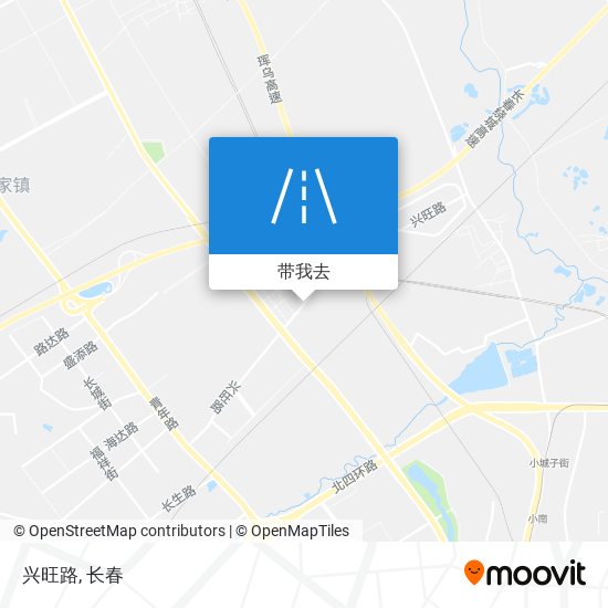 兴旺路地图