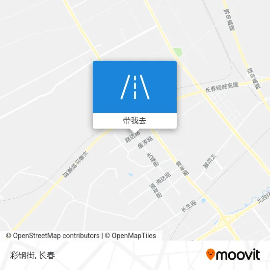 彩钢街地图