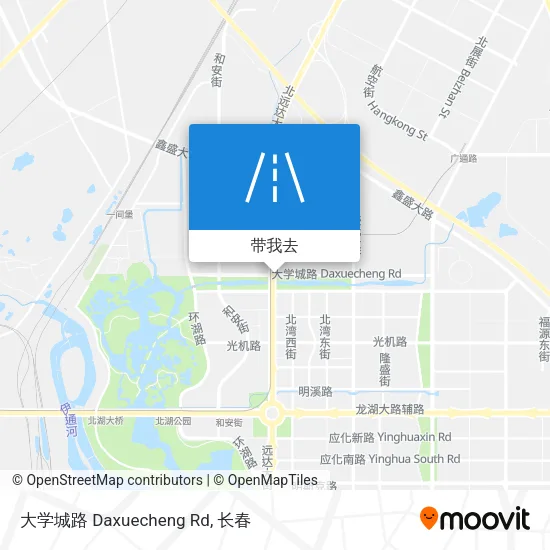 大学城路 Daxuecheng Rd地图