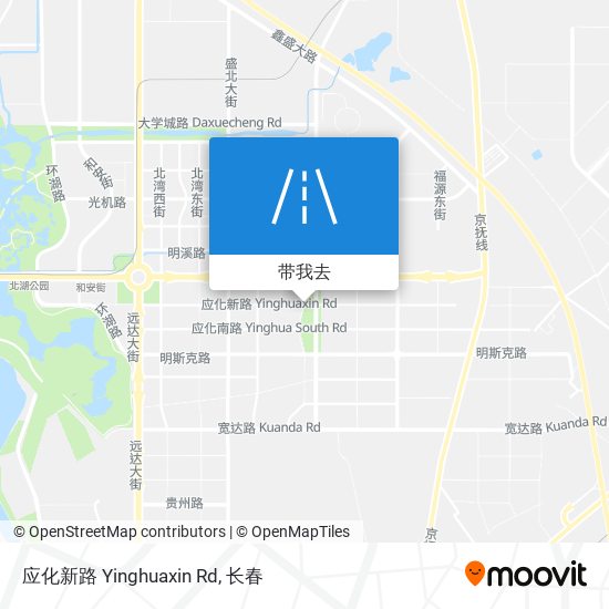 应化新路 Yinghuaxin Rd地图