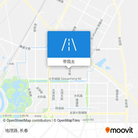 地理路地图