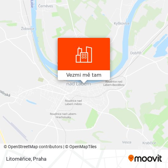 Litoměřice mapa