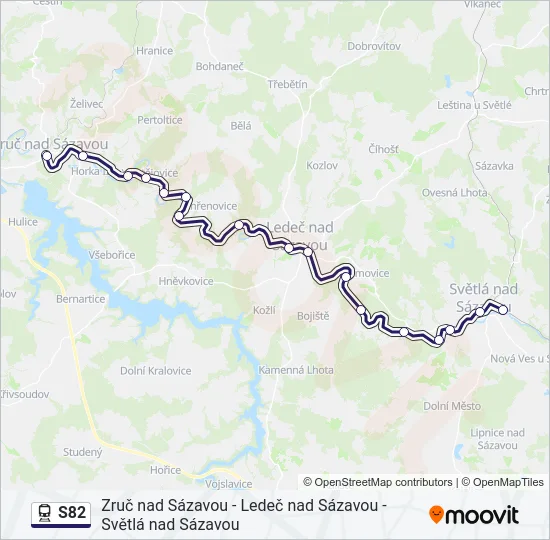 S82  Line Map