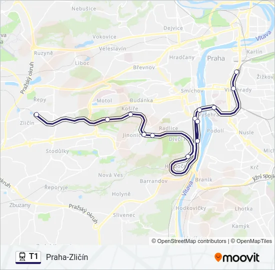 T1  Line Map