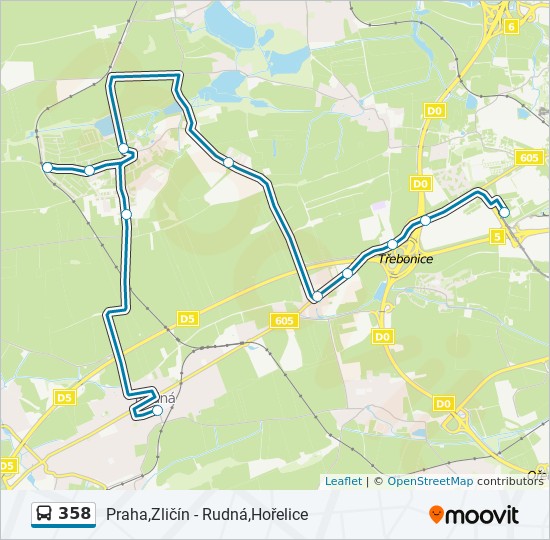 Маршрут автобуса 358 москва с указанием остановок