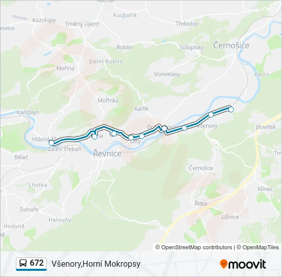 672  Line Map