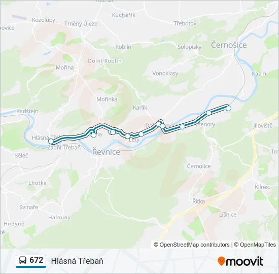 672  Line Map
