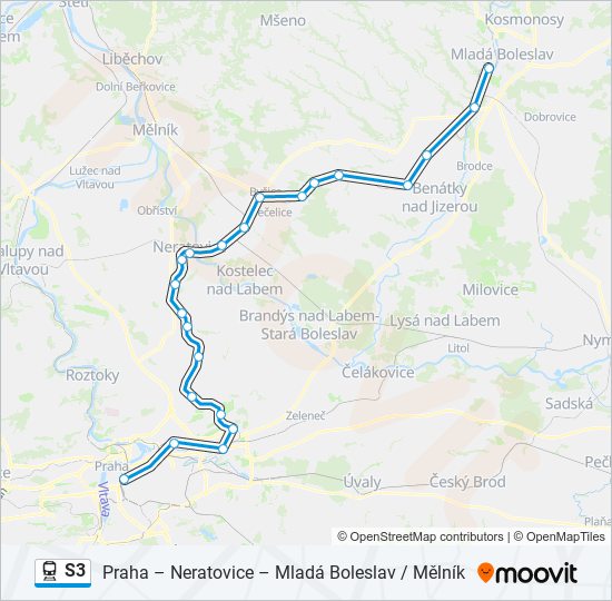  S3: карта маршрута