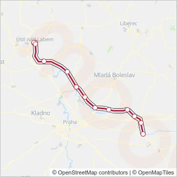 R23 Train Line Map