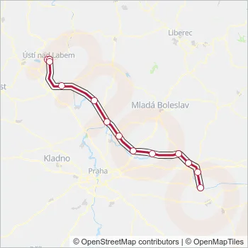 R23 Train Line Map
