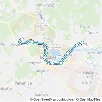 T4 Train Line Map