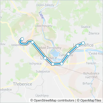 T4 Train Line Map
