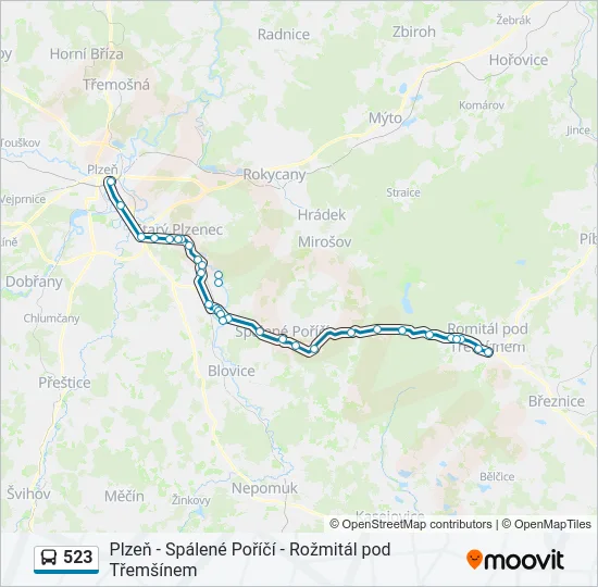 523  Line Map