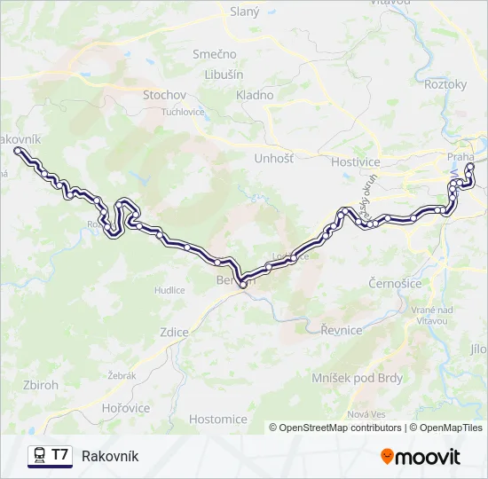 T7  Mapa linky