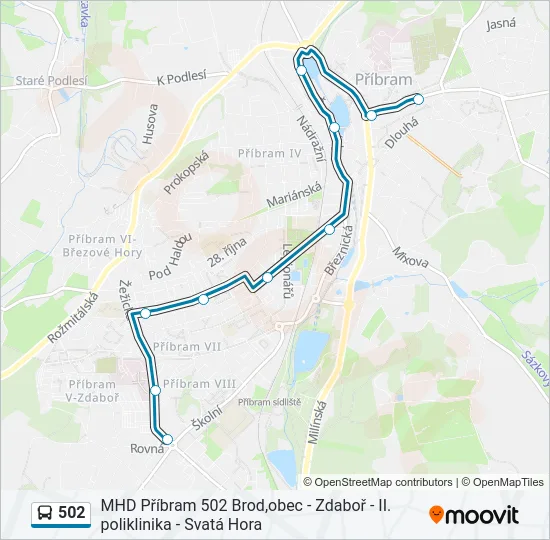 502  Line Map