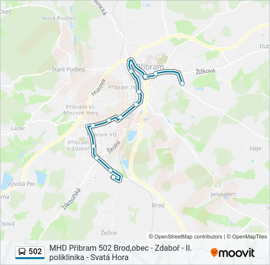 502  Line Map