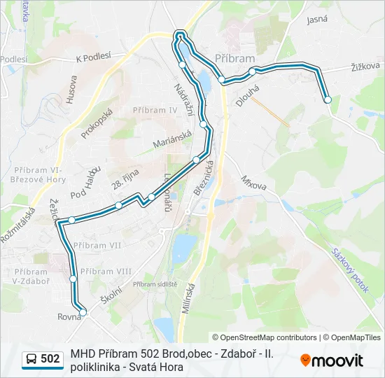 502  Line Map