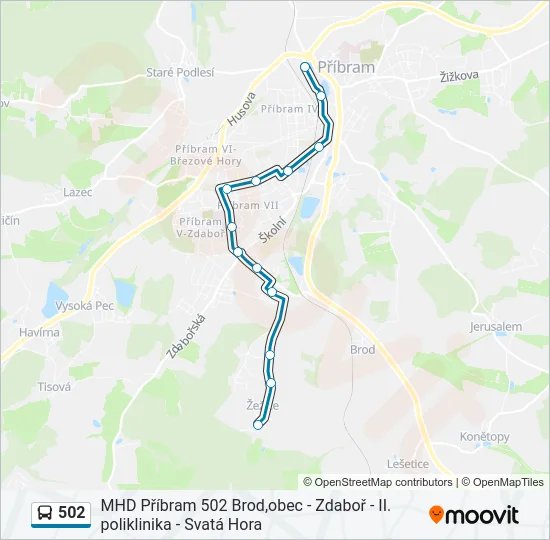502  Line Map