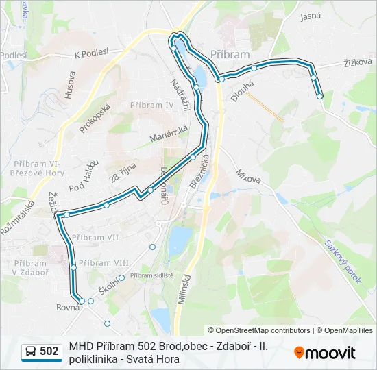 502  Line Map