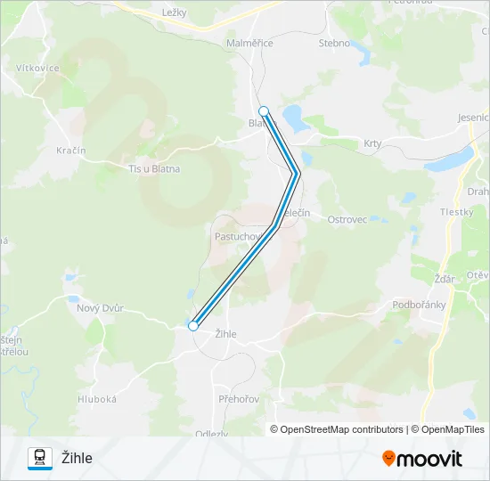 OS 16776 Train Line Map