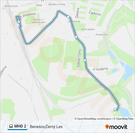 MHD 2  Line Map