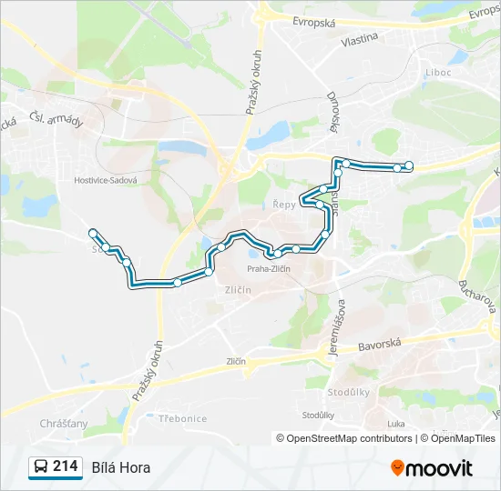 214  Line Map