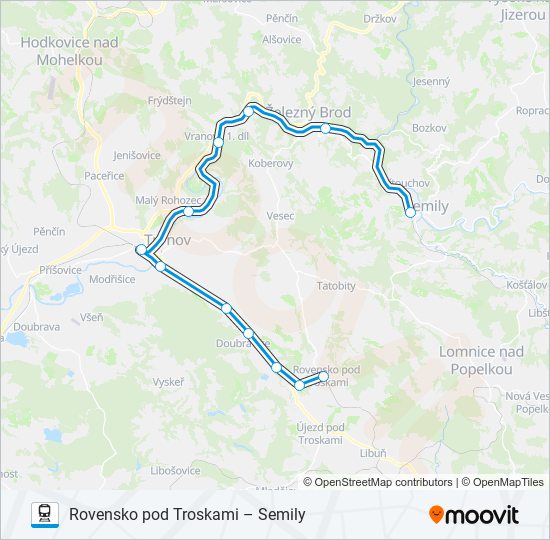 OS 20132 Train Line Map