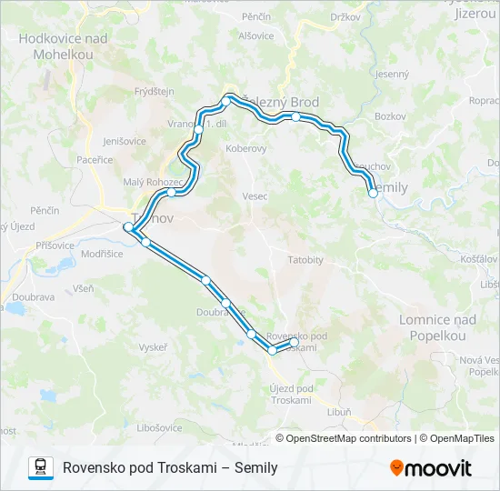 OS 20132 Train Line Map