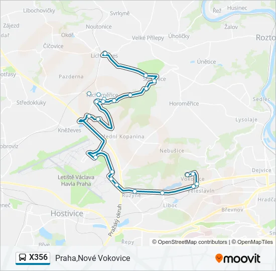 X356  Line Map