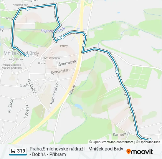 319  Line Map