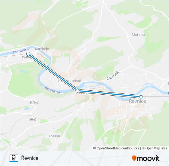 OS 109969 Train Line Map