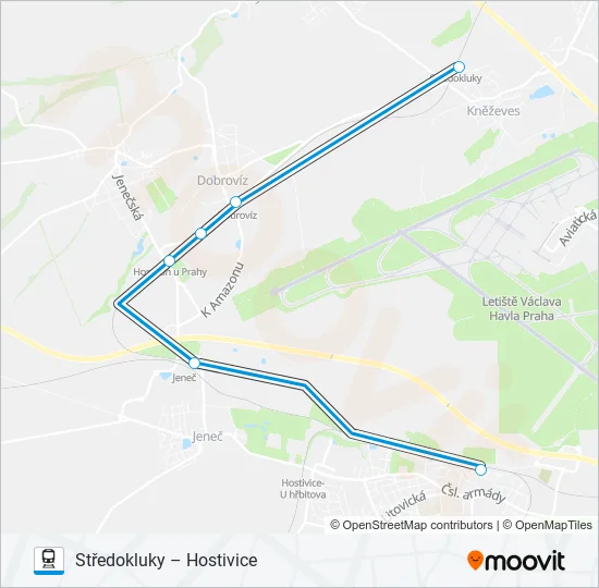 OS 119735 Train Line Map