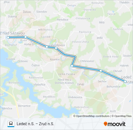 OS 309214 Bus Line Map