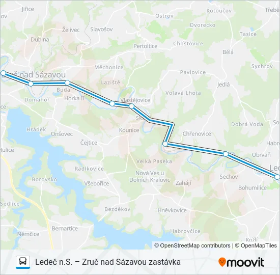 OS 309286 Bus Line Map