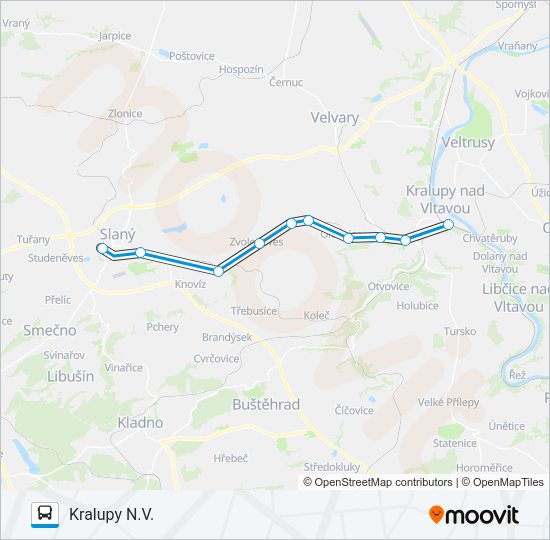 OS 309709 Bus Line Map