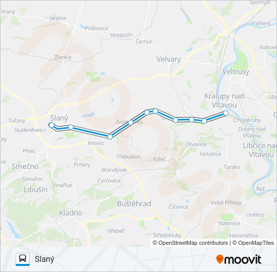 Автобус OS 309710: карта маршрута