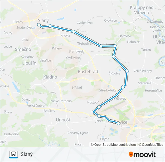 OS 309786 Bus Line Map