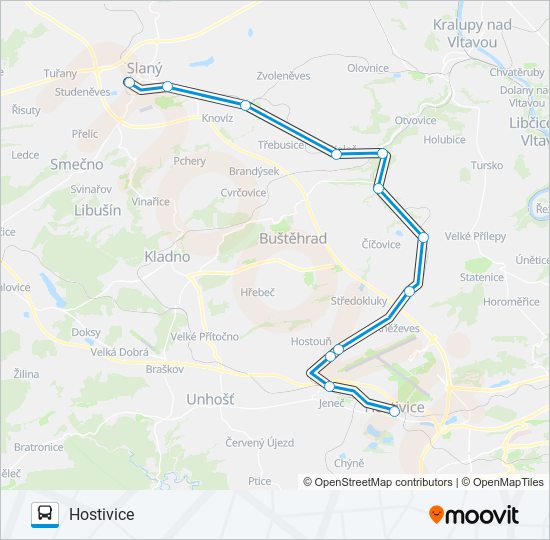 Автобус OS 309787: карта маршрута