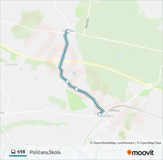 698  Line Map