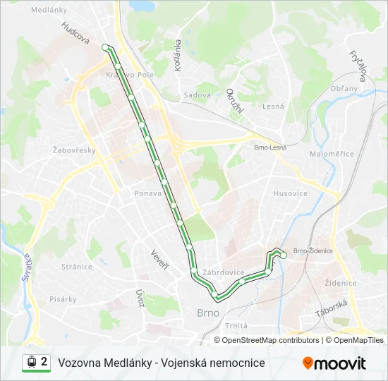 2 Light Rail Line Map