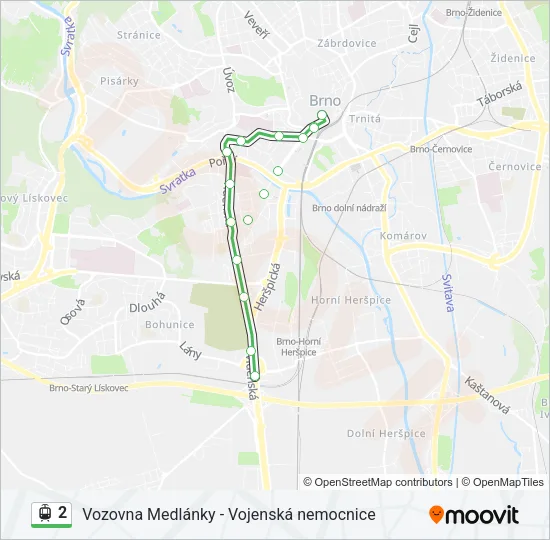 2 Light Rail Line Map