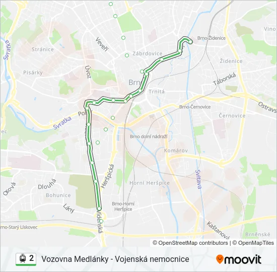 2 Light Rail Line Map